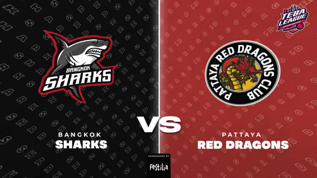 Teba League Thailand 2025 (Bangkok Sharks VS Pattaya Red Dragons Dec 20th 2025)